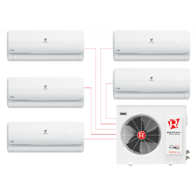 Инверторные мульти сплит-системы MULTI VELA Chrome Inverter RCI-VM12HN/IN Инверторные мульти сплит-системы MULTI VELA Chrome Inverter RCI-VM12HN/IN